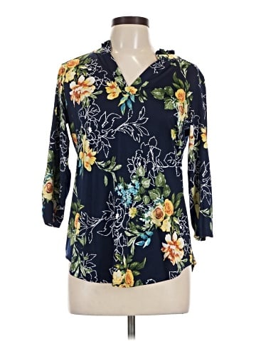 Perseption Concept 3/4 Sleeve Blouse (view 1)