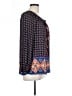 DR2 100% Polyester Blue Long Sleeve Blouse Size L - photo 4