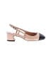 Unbranded Color Block Tan Heels Size 7 1/2 - photo 1