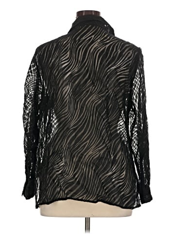Peter Nygard Long Sleeve Button-Down Shirt (view 2)
