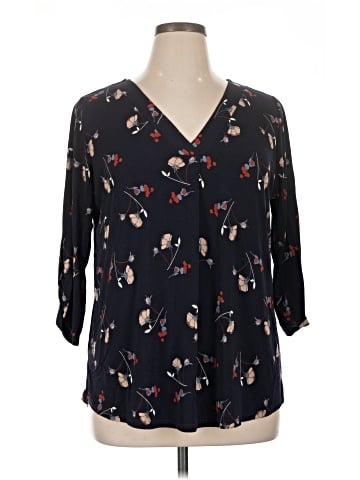 Tua 3/4 Sleeve Blouse (view 1)