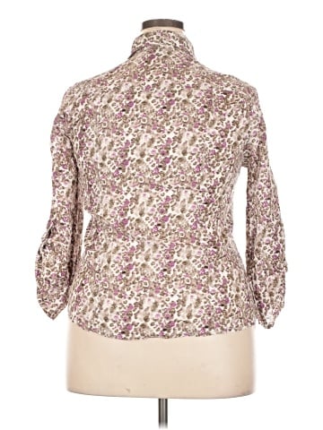 Love Potion 3/4 Sleeve Button-Down Shirt (view 2)