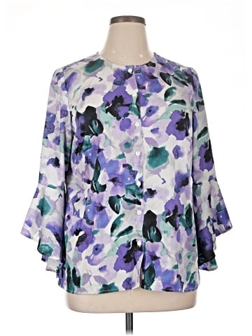 D&Co. 3/4 Sleeve Blouse (view 1)