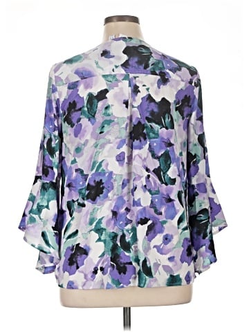 D&Co. 3/4 Sleeve Blouse (view 2)