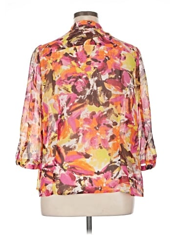 Cj Banks 3/4 Sleeve Blouse (view 2)