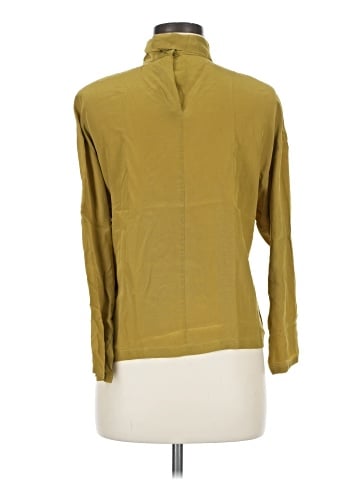 Linda Allard Ellen Tracy Long Sleeve Silk Top (view 2)