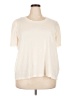 Rose + Olive Ivory Short Sleeve Top Size 2X - photo 1