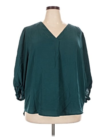 Maurices 3/4 Sleeve Blouse (view 1)