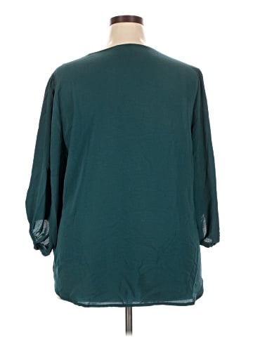 Maurices 3/4 Sleeve Blouse (view 2)