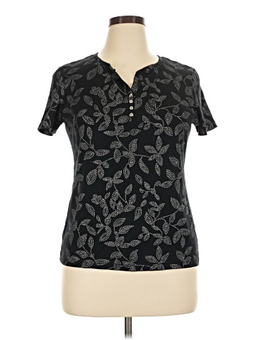 Karen Scott Short Sleeve Polo (view 1)