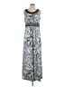 Notations Silver Casual Dress Size L - photo 1
