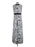Notations Silver Casual Dress Size L - photo 2