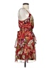 Guess 100% Polyester Tropical Red Cocktail Dress Size S - photo 4