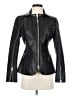 Alexander Wang 100% Leather Black Leather Jacket Size 4 - photo 1