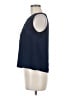 Crescent 100% Polyester Blue Sleeveless Blouse Size M (petite) - photo 5