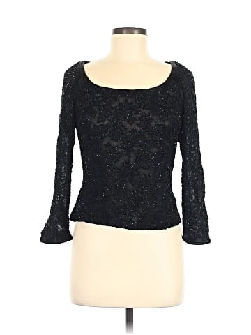 Carmen Marc Valvo 3/4 Sleeve Blouse (view 1)