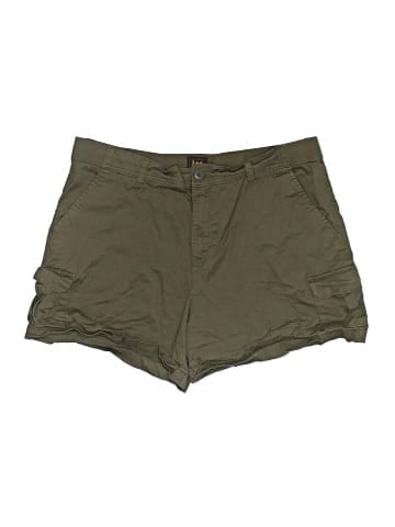 Lee Khaki Shorts (view 1)