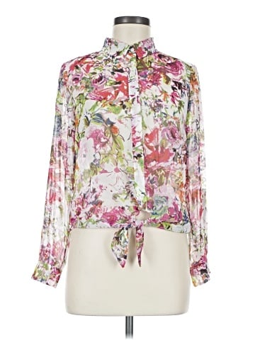 Liz Claiborne Long Sleeve Blouse (view 1)