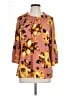 D&Co. Orange 3/4 Sleeve Blouse Size L - photo 1