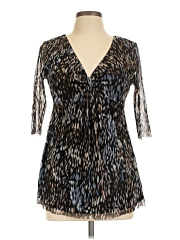Grace Elements 3/4 Sleeve Blouse (view 1)