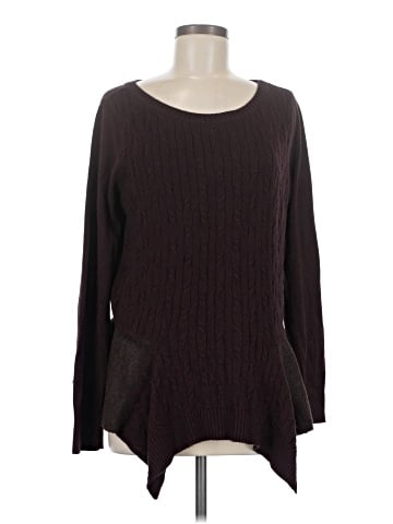 Knitted & Knotted Pullover Sweater (view 1)