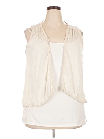 a.n.a. A New Approach Sleeveless T-Shirt (view 1)