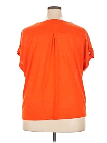 Bobeau Short Sleeve Blouse (view 2)