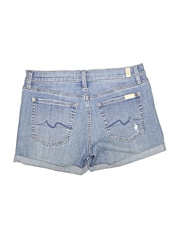 7 For All Mankind Denim Shorts (view 2)