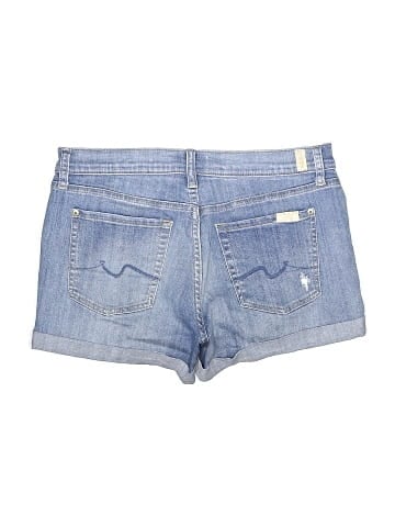 7 For All Mankind Denim Shorts (view 2)