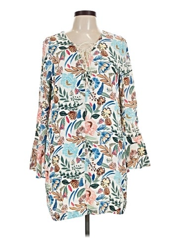 Line & Dot Casual Dress (view 1)