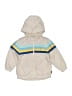 Baby Gap 100% Polyester Stripes Ivory Windbreaker Size 3 - photo 1