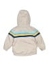 Baby Gap 100% Polyester Stripes Ivory Windbreaker Size 3 - photo 2