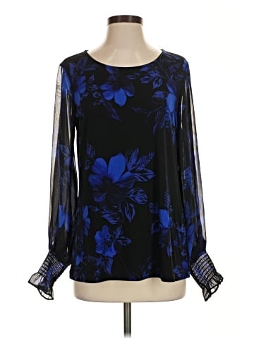 Susan Graver Long Sleeve Blouse (view 1)