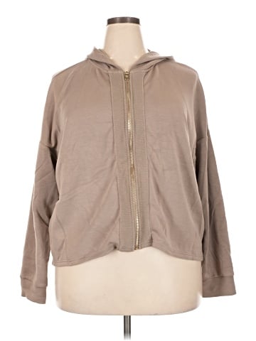 Cable & Gauge Zip Up Hoodie (view 1)