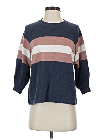 Madewell Striped Telluride Pullover Sweater (view 1)