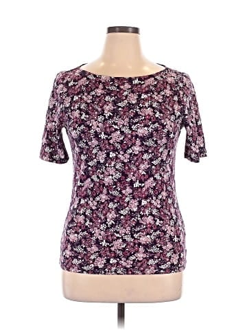 Lauren by Ralph Lauren Short Sleeve T-Shirt (view 1)