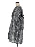 Assorted Brands 100% Polyester Graphic Gray Casual Dress One size - photo 5