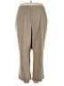 Catherines Solid Tan Casual Pants Size 3X - photo 1