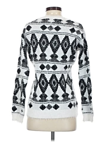 White Mark Pullover Sweater (view 2)