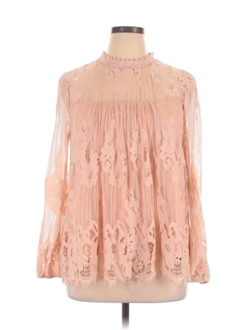 Taylor & Sage Long Sleeve Blouse (view 1)