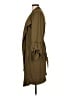 Babaton 100% Polyester Green Trenchcoat Size L - photo 5