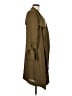 Babaton 100% Polyester Green Trenchcoat Size L - photo 4