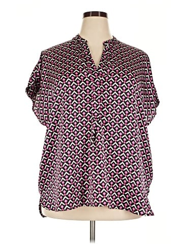 Lane Bryant Short Sleeve Blouse (view 1)