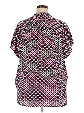 Lane Bryant Short Sleeve Blouse (view 2)