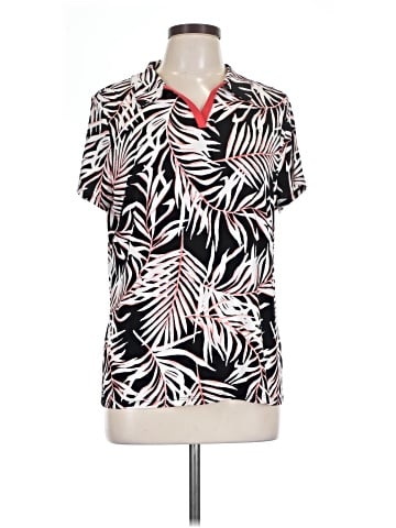 Weekends by Chico's Short Sleeve Blouse (view 1)