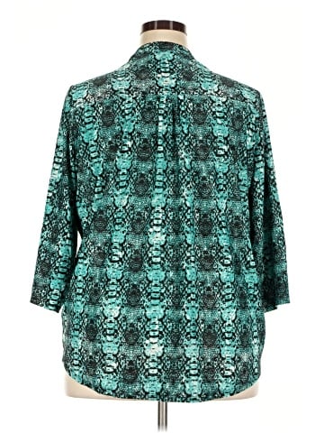 Notations 3/4 Sleeve Blouse (view 2)