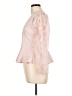 Peach 100% Polyester Pink 3/4 Sleeve Blouse Size L - photo 5