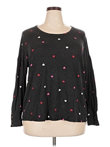 Lane Bryant Long Sleeve T-Shirt (view 1)