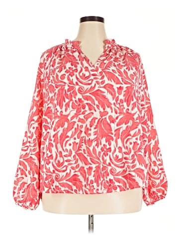 Lane Bryant 3/4 Sleeve T-Shirt (view 1)