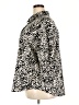 Notations Animal Print Black 3/4 Sleeve Button-Down Shirt Size 2X - photo 5